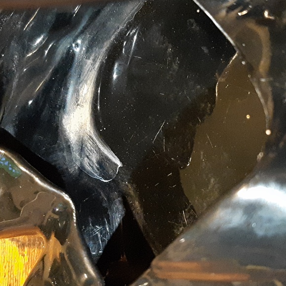 Vintage Camark Pottery Double Swan Planter - Black - Picture 9 of 11